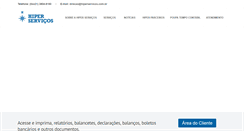 Desktop Screenshot of hiperservicos.com.br